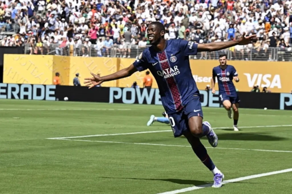 烏斯曼·登貝(Ousmane Dembélé)進球能力驚人